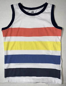 Preowned- H&M Striped Tanktop Boys (Size 4-6Y) - Picture 1 of 4