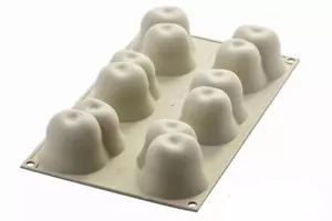 Muffinform Kirschen 3D Rosso Cilegia Silikon Backen Kuchen Obst - Bild 1 von 4
