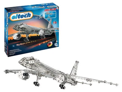 Jetliner C10 Eitech Metal Construction Building Toy Plane Steel Model Kit  - Image 1 of 4