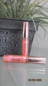 KARDASHIAN BEAUTY Honey Flavored Lip Plumping Shimmer Gloss -- lot of 2 NEW - Picture 1 of 3