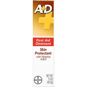 A+D First Aid Ointment, Dry Skin Moisturizer + Skin Protectant, 1.5 oz Tube - Picture 1 of 6
