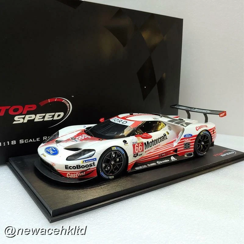 Ford GT GTLM #66 2019 Daytona 24 Hr. TOP SPEED MODEL 1/18 #TS0227 - Image 1 of 1