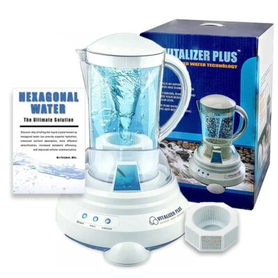 Vitalizer Plus Minerals Oxígeno Hexagonal Salud Alcalinidad Máquina de Agua Foto 1 de 4