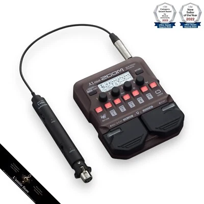 Zoom A1 Four Acoustic Instrument Multi-Effect Processor Effect Japan New - Image 1 of 4