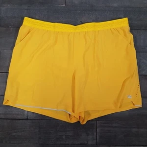 VRST Enthusiast 5" Running Shorts Mens Size XL Lightbeam Yellow - Picture 1 of 9