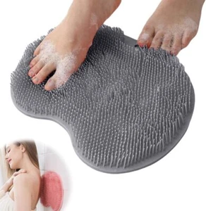 Fuß Rücken Schrubber Peeling Silikon Massagegerät Pad Reinigungsmatte Bad Dusche - Bild 1 von 12