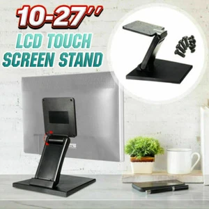 10'-27' VESA TV LCD Display Touch Screen Stand Tilt Mounted Fold Monitor Holder - Picture 1 of 8