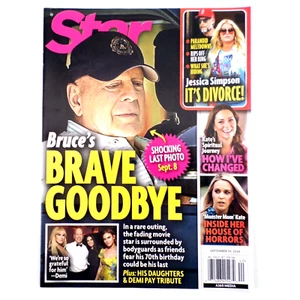 Star Magazine Sept 30 2024 Bruce Willis Good Bye Jessica Simpson Kate Middleton - Picture 1 of 1
