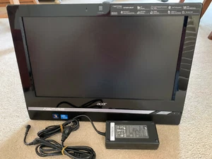 Acer AZ1620-UR31P all-in-one PC upgraded w/i3-2120CPU 4GB RAM 20" LCD Win10 - Picture 1 of 7