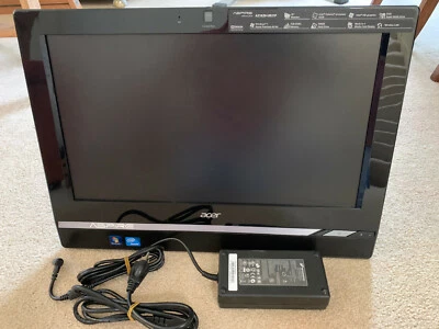 Acer AZ1620-UR31P all-in-one PC upgraded w/i3-2120CPU 4GB RAM 20" LCD Win10 - Image 1 of 4
