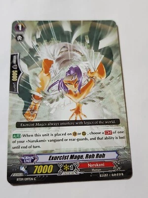 Cardfight!! Vanguard Exorcist Mage Roh Roh BT09/097EN C CFV NM - Image 1 of 3