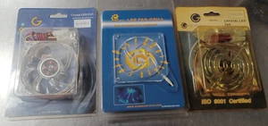 Paquete de ventilador y parrilla de 80 mm Galaxy y Sunbeam - Imagen 1 de 2