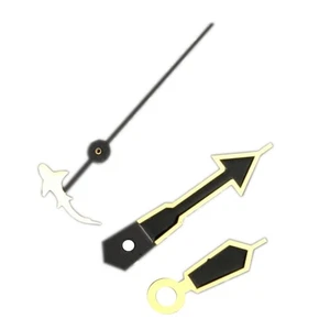 Metal Black Watch Hands Needles Pin Replacement For NH35 NH36 Watch Movement D - Picture 1 of 8