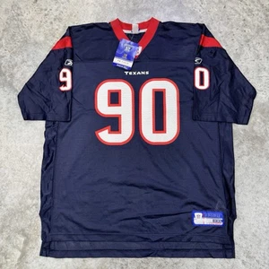 Reebok Houston Texans jersey adult 2XL Mario Williams vintage deadstock NWT blue - Picture 1 of 10