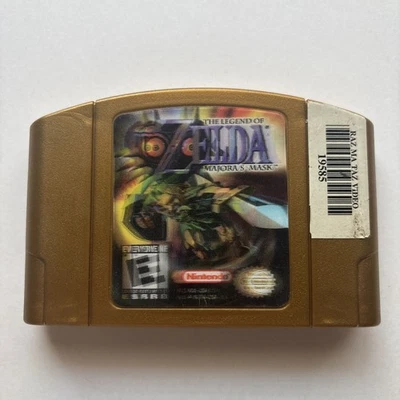 Máscara The Legend Of Zelda Majoras Nintendo 64 N64 Holográfica Limpia Probada #2 Foto 1 de 4