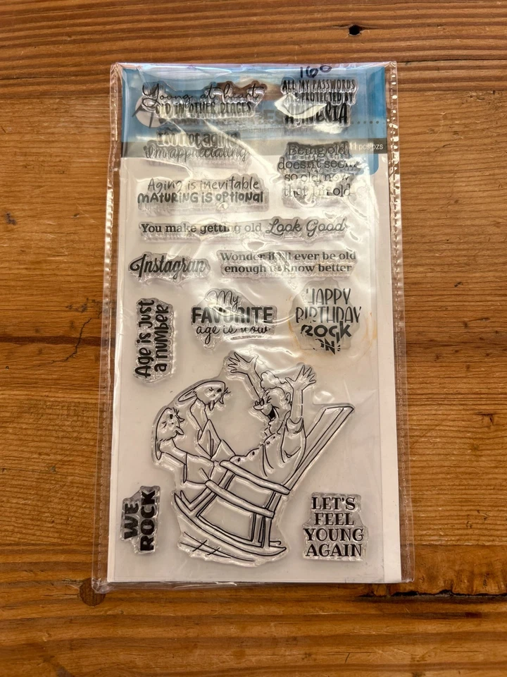 Набор прозрачных марок Art Impressions Rock On - Изображение 1 из 1