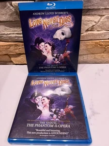 Love Never Dies (2012) Andrew Lloyd Webber Hi-Def Picture & Sound Used Blu-Ray - Picture 1 of 4
