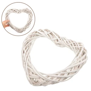  Cornice per ghirlanda ad anello in rattan fai-da-te Cornice per ghirlanda in - Foto 1 di 9