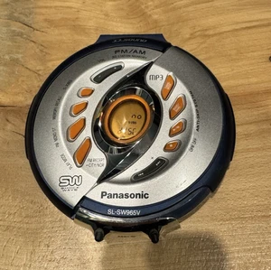 PANASONIC SL-SW965V SHOCKWAVE PORTABLE CD AM/FM RADIO PLAYER RARE - Bild 1 von 6