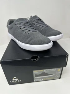 Travis Mathew Cuater Schuhe Herren Gr. 8 Meliert Dunkelgrau Phenom Gewebt Turnschuhe Neu mit Karton - Bild 1 von 10