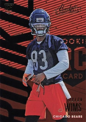 2018 Panini Absolute - Rookie Javon Wims #115 (RC) - Image 1 of 2