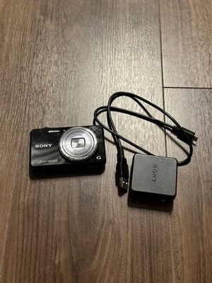 Sony Cyber-shot DSC-WX170 Digital Camera 18.2MP Compact with Charger USB Cable - Image 1 of 2