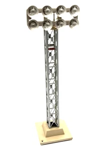 Lionel 195 Railroad Yard Floodlight Tower w/8 Lights Post War - Picture 1 of 5