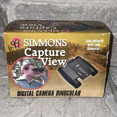 New Simmons CaptureView VGA 8x22 Digital Camera Binoculars #822216 - Image 1 of 4