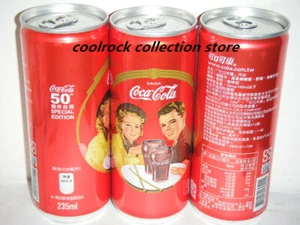 2018 Taiwan coca cola retro single coke can 235ml empty - Picture 1 of 1