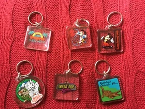 X6 Disney , Florida - Disney World , Universal Studios, Congo Rapids -Key Rings - Picture 1 of 9