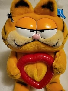 Vintage 1981 Stuffed 16" Garfield Picture Purrfect #84 Plush Stuffed Toy W/ Tag - Picture 1 of 14