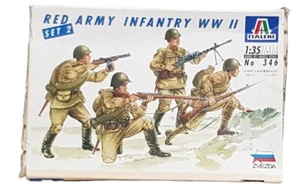 Italeri Red Army Infantry WW II Set 2 (No. 346), Scale 1:35 - Sealed Contents - Picture 1 of 3