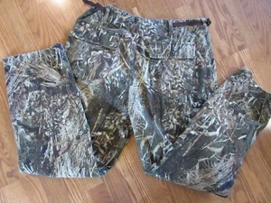Cabela's Mossy Oak Duck Blinf Camo Hunting Pants 36 Regular 30.5" Inseam - Picture 1 of 6