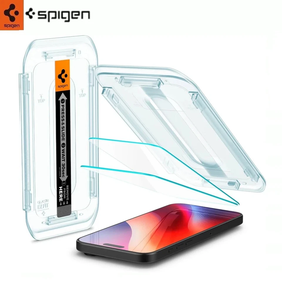 2x Schutzglas für iPhone 17 Pro/17 Spigen Displayschutzglas Hartglas Handyglas