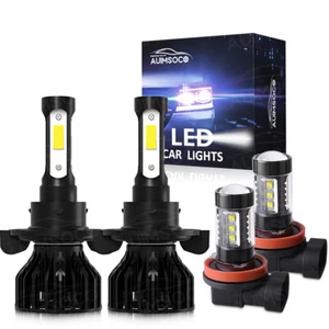 Combo de bombillas antiniebla + LED alto/bajo + para Chevrolet HHR 2008 2009 2010 - Imagen 1 de 12
