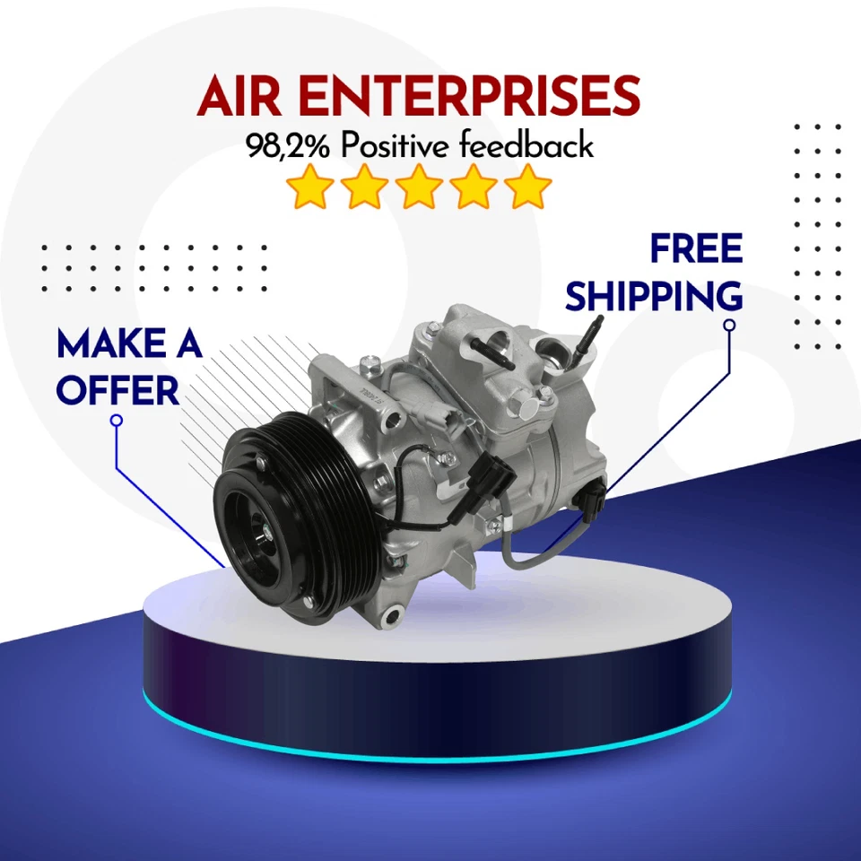 Compressor A/C Fit INFINITI EX35 2009-2012, INFINITI EX37 2013 - Image 1 of 1