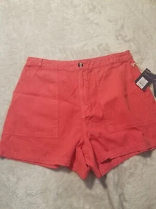 Neu mit Etikett Universal Thread Damenshorts hoher Bund rot Größe 10 - Bild 1 von 8