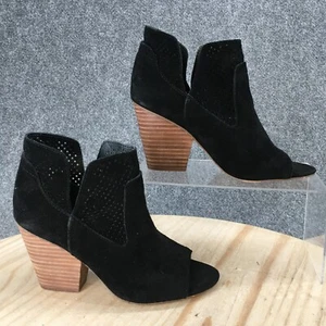 Steven by Steve Madden Boots Womens 6 Ready Ankle Booties Black Leather Casual - Picture 1 of 11