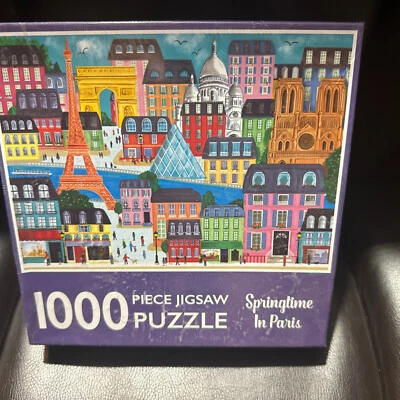 Rompecabezas Page Publications Colección Primavera en París 1000 piezas Nuevo en caja Niños Foto 1 de 4