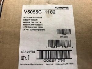 HONEYWELL V5055C 1182 VALVOLA GAS 3/4" *NUOVA CON SCATOLA ORIGINALE* - Foto 1 di 1