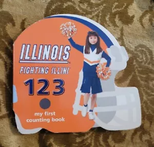 Libro de conteo para niños de la Universidad de Illinois Fighting Illini - Imagen 1 de 2