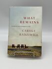 What Remains A Memoir Of Fate, Friendship & Love Hardcover Carole Radziwill