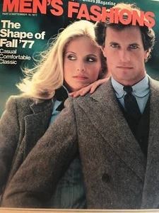 Men's Fashions New York Times Magazine 1977 Fall - Picture 1 of 1