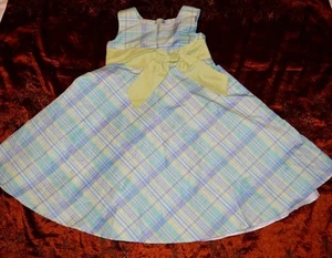 Vestito Bambina Perfettamente Vestito Taglia 5 Shinny Senza Maniche Taffettà (B16) - Foto 1 di 6