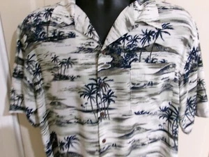 Men's Route 66 Short Sleeve Button Down Hawaiian Shirt Size M Medium - Picture 1 of 7