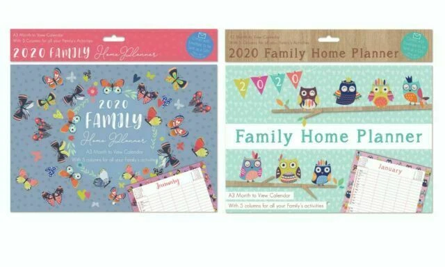 Tallon 2021 Family Home Planner A3 Calendar Organizer (3362)