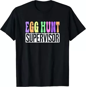 Egg Hunt Supervisor - Egg Hunting Squad Moms Easter T-Shirt Hoodie - Picture 1 of 16