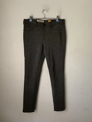 Calça Feminina Pilcro 30 Cinza Ponte Carreira Cintura Média SERIF Fina Escritório Outono Escritório - Imagem 1 de 4