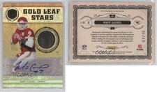 2011 Panini Gold Standard Leaf Stars 14k Signatures /10 Matt Cassel #8 Auto
