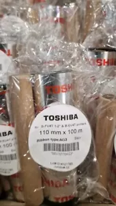 TOSHIBA AG3 Label Ribbons - 110mm X 100 m - New Sealed - Picture 1 of 1
